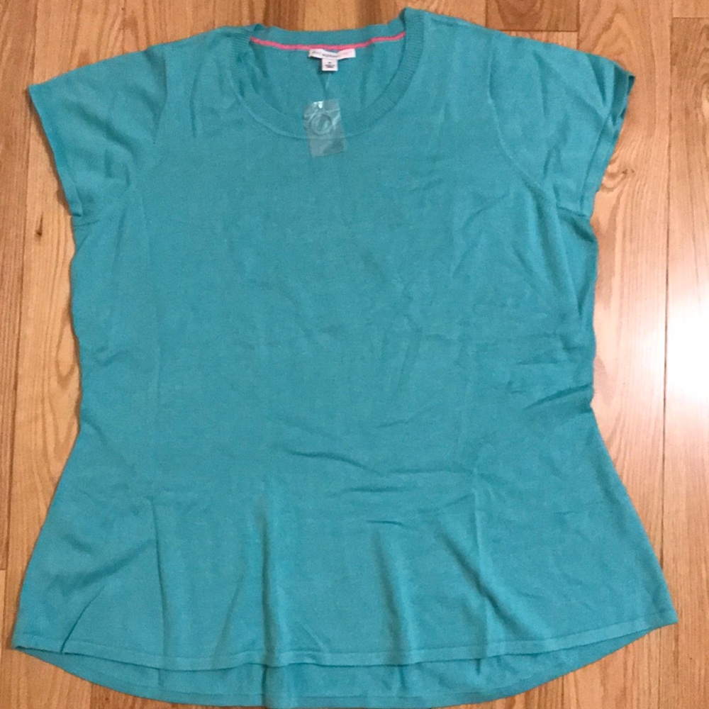 5 for $25 🛍️ NWOT Izzac Mizrahi turquoise sweater